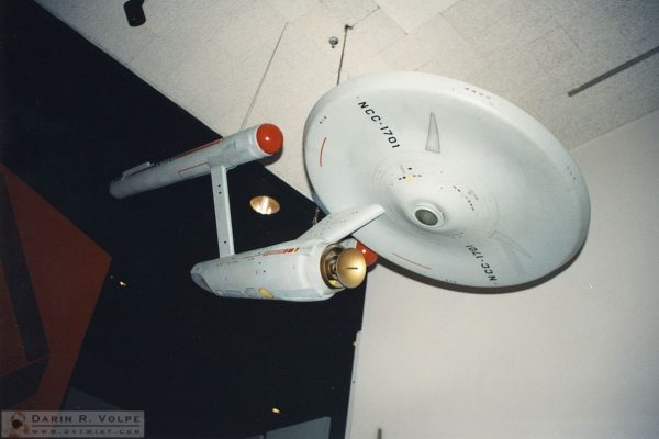 Starship Enterprise Filming Model at the Smithsonian Air & Space Museum - 1991