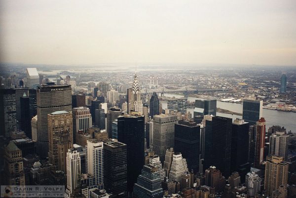 Chrysler Building from the Empire State Building - 1991