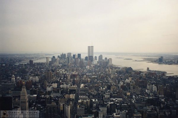 New York City from the Empire State Building - 1991