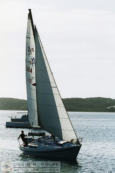 Estero Bay from 2nd Street Pier, Los Osos - 1992