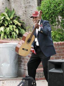 Dancing on Olvera Street.