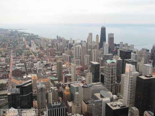 Looking north from the Sears Tower observation deck