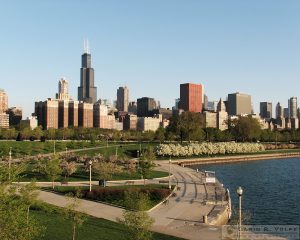 "Chicago's Front Yard" [Grant Park at Chicago, Illinois]