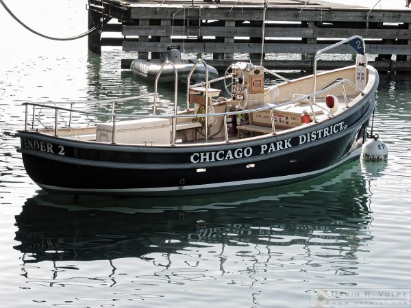 "Tender 2" [Chicago Park District Boat in Chicago, Illinois]