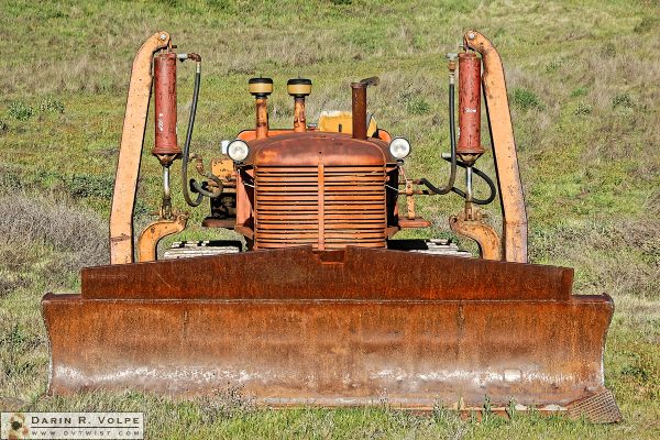 "Bug-Eyed" [Abandoned Tractor in Alameda County, California]