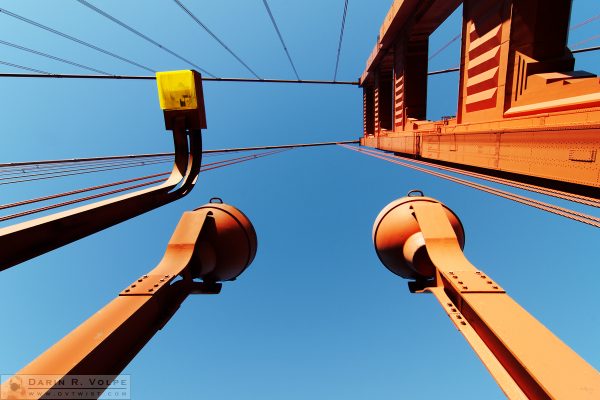 "Complementary Colors" [Golden Gate Bridge in San Francisco, California]