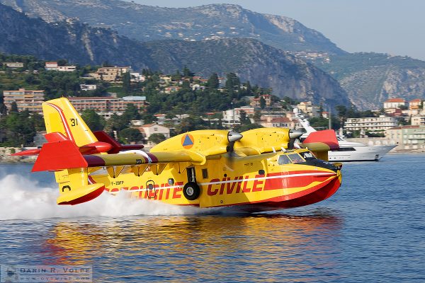 "Filling Up" [Sea Plane in Villefranche-sur-Mer, France]