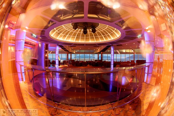 "The Fishbowl" [Cruise Ship Lounge on the Brilliance of the Seas]