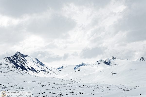 "Gateway to the Klondike" [Snow-Covered Landscape in British Columbia, Canada]