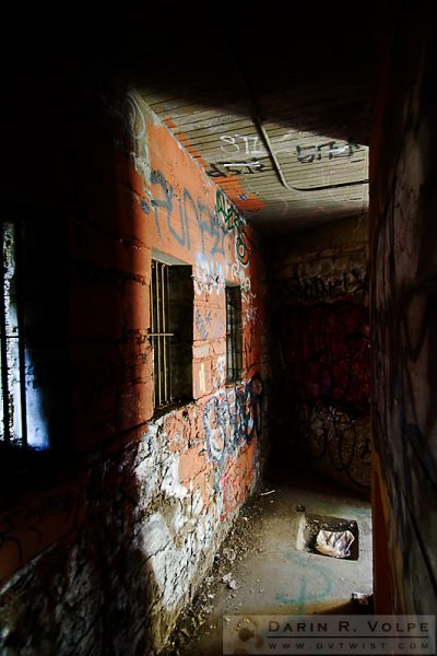 "Bedroom Hallway" [Abandoned Zoo in Griffith Park, Los Angeles, California]