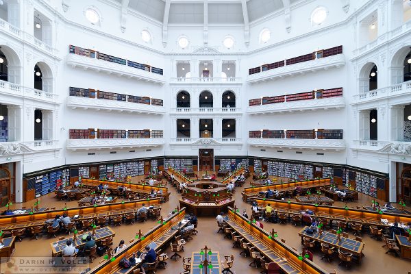 "You'll Know Me by My Hat" [State Library of Victoria in Melbourne, Australia]