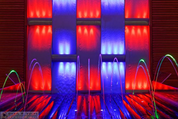 "Watercolors" [Fountain on the Cruise Ship Celebrity Solstice ]