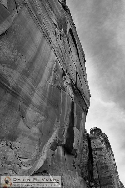 "Striations" [Wall of Rock in Capitol Reef National Park, Utah]