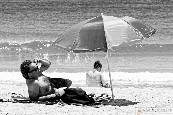 "Everyone Has a Story" [People on the Beach in Fort Lauderdale, Florida]