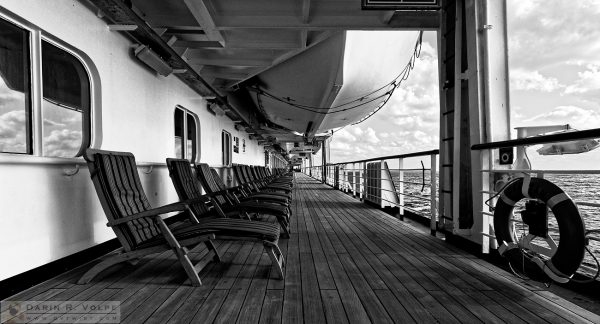 "The Promenade Deck" [Cruise Ship MS Maasdam on the Atlantic Ocean]