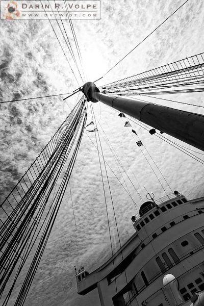 "The Crow's Nest" [RMS Queen Mary in Long Beach, California]