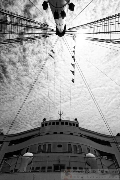 "The Gray Ghost" [RMS Queen Mary in Long Beach, California]