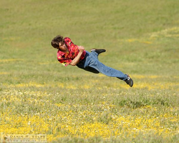 Leaping and Spinning in Santa Margarita, CA.