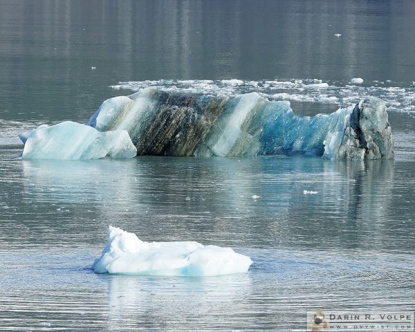 "Layer Upon Layer" [Iceberg in Disenchantment Bay, Alaska]