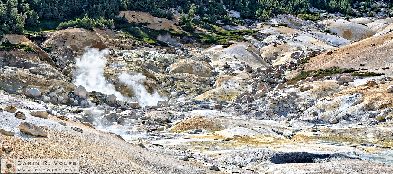 "Breath of the Devil" [Steam Vent at Bumpass Hell in Lassen Volcanic National Park, California]