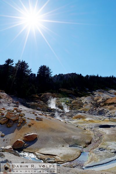 "Hell On Earth" [Steam Vents at Bumpass Hell in Lassen Volcanic National Park, California]