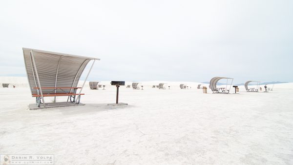 "Deserted" [Picnic Area in White Sands National Monument, New Mexico]