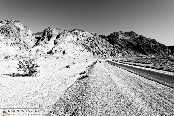 "Monochrome Palette" [Artists Drive in Death Valley National Park, California]