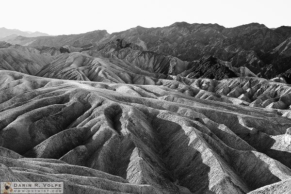 "Erosion" [Zabriskie Point in Death Valley National Park, California]