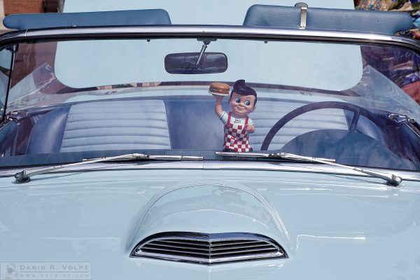 "Cruisin' with Bob" [1957 Ford Thunderbird and Big Boy at Paso Robles Classic Car Show, California]