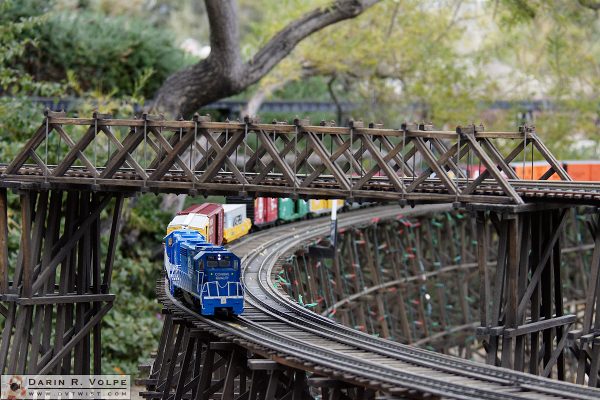 Model Railroad at the Living Desert Zoo and Gardens, Palm Desert, CA.