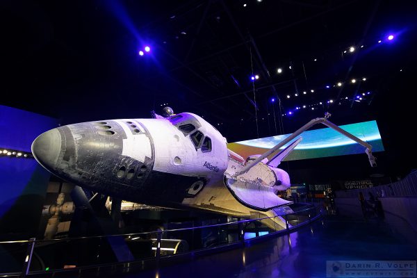 "Beautiful Vehicle" [Space Shuttle Atlantis in Kennedy Space Center, Florida]