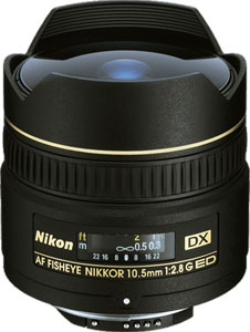 Nikkor 10.5mm Fisheye Lens