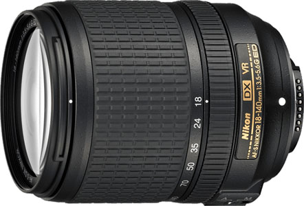 Nikkor 18-140mm AF-S Zoom Lens