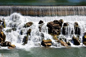 "Order and Chaos" [Diversion Dam Waterfall in Idaho Falls, Idaho]