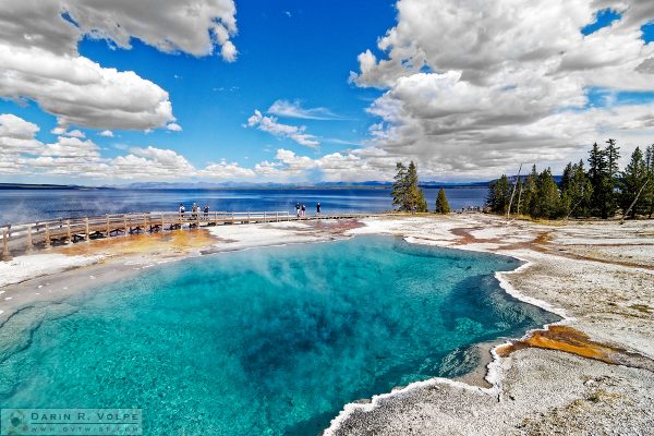 "Not So Black" [Black Pool in West Thumb Geyser Basin in Yellowstone National Park, Wyoming]