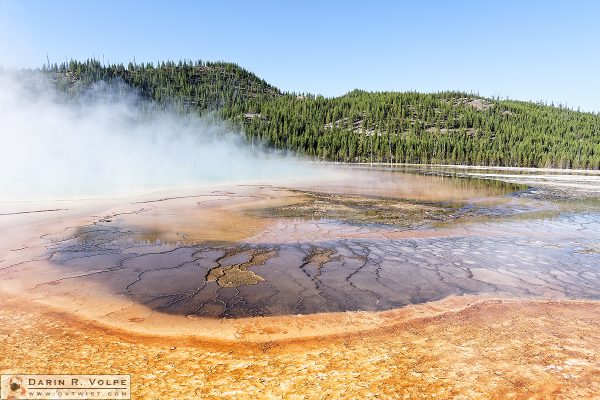 "The Edge of the Spring" [Grand Prismatic Spring in Yellowstone National Park, Wyoming]