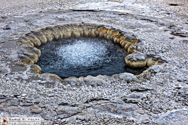 "Bubbles in the Hot Tub" [Beach Spring in Yellowstone National Park, Wyoming]