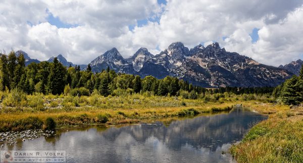 "Jagged" [Teton Range from Schwabacher Landing Grand Teton National Park, Wyoming]