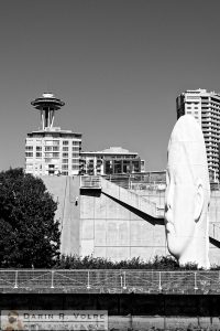 "Echos" [Space Needle and Olympic Sculpture Park in Seattle, Washington]