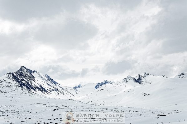 "Gateway To The Klondike" [Snow-covered Landscape In British Columbia, Canada]