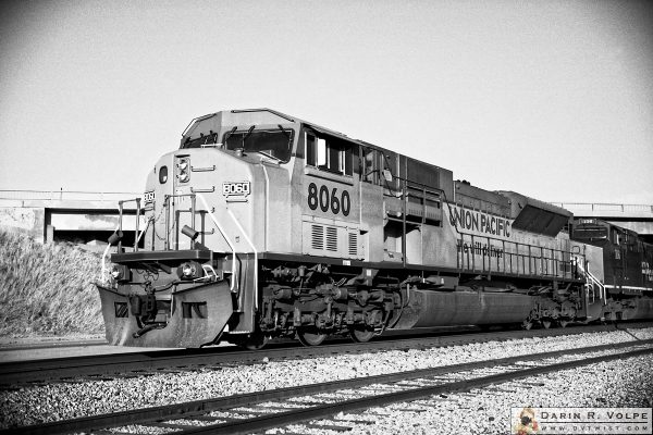 "New Kid on the Block" [Union Pacific EMD SD9043MAC Locomotive in Soledad, California]