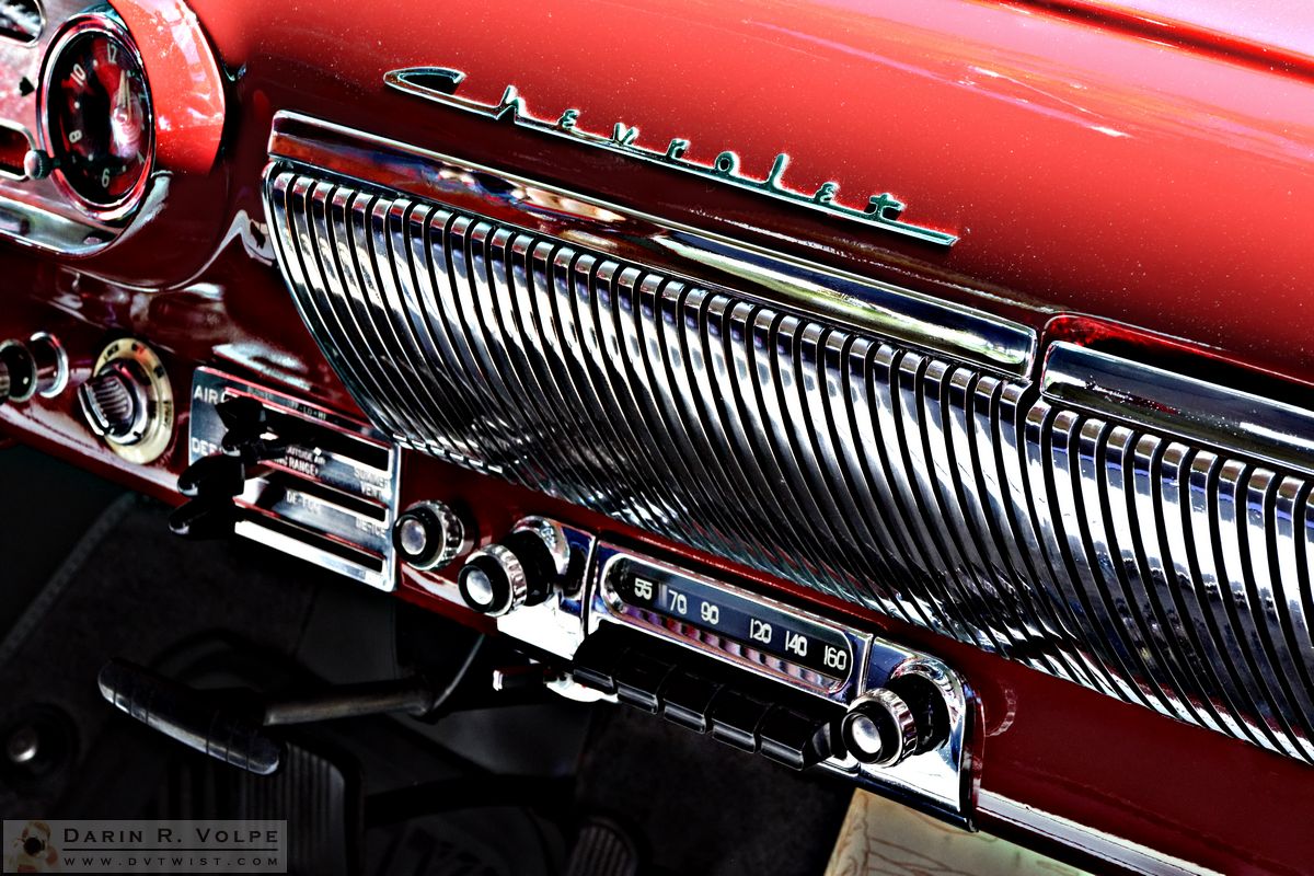 "Rock Around The Clock" by Darin Volpe [1954 Bel Air Radio At The Golden State Classic Car Show, Paso Robles California]