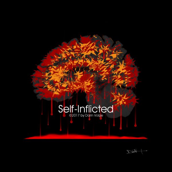 Self-Inflicted -- MRI Digital Art