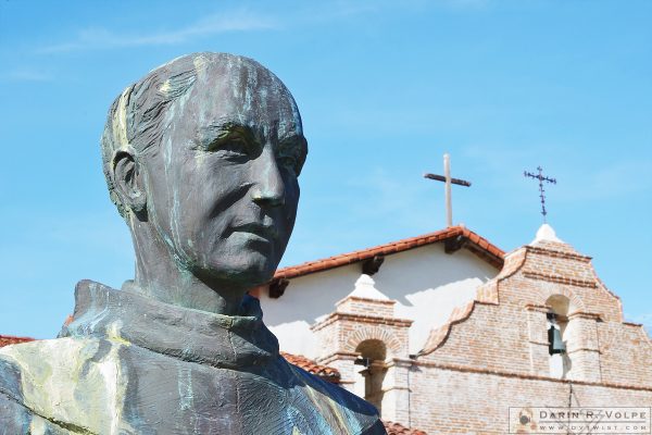 Statue of Father Junipero Serra - Mission San Antonio de Padua