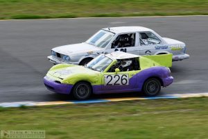 "The Quest For Domination" by Darin Volpe [Mazda And Bmw At The 24 Hours Of Lemons Race In Sonoma, California]