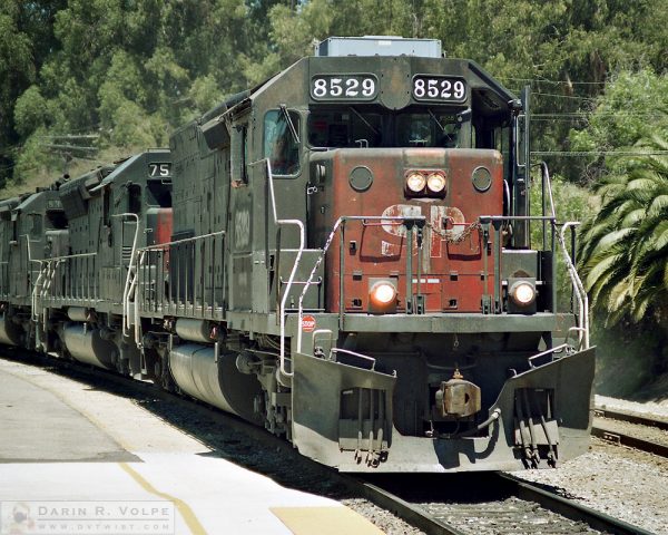 "Tunnel Motor" [Southern Pacific SD40T-2 Locomotive in San Luis Obispo, California]