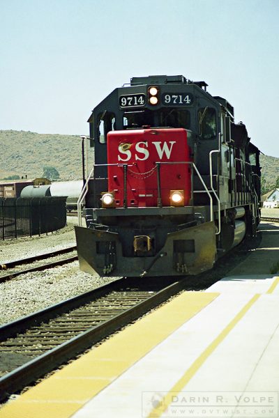 "Warts and All" [SSW EMD GP60 Locomotive in San Luis Obispo, California]