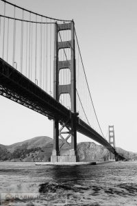 "Water Under The Bridge" by Darin Volpe - Golden Gate Bridge, San Francisco California