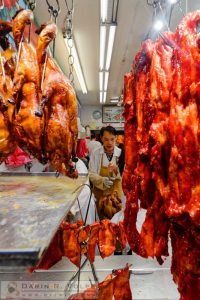 Your Goose is Cooked -- Chinese Restaurant Kitchen in San Francisco's Chinatown, California